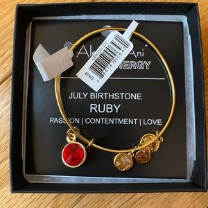 Alex and Ani July birthstone bracelet